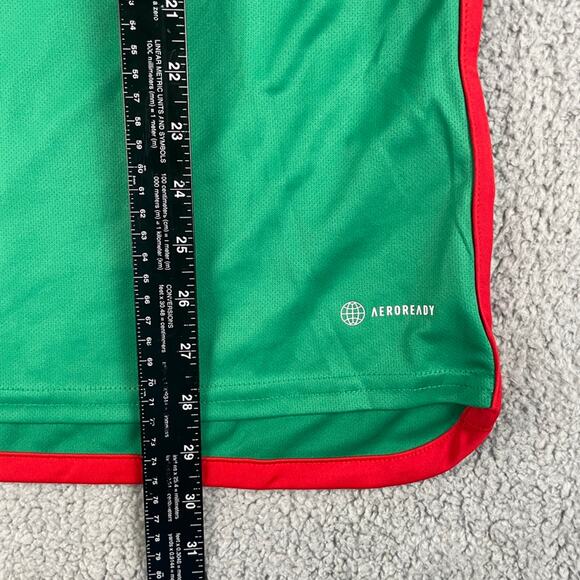 Adidas Men's Medium Green Mexico 2022 Short Sleeve Home Soccer Jersey HD6899 - Picture 10 of 14